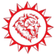 Alt Text: QC Trade logo featuring a stylized red lion head and sunburst